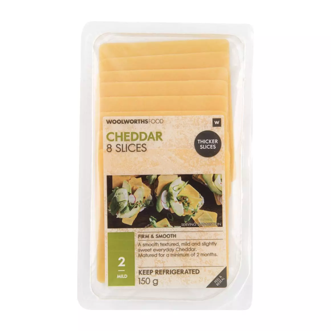 Sliced Cheddar 150g Sliced Cheddar 150g