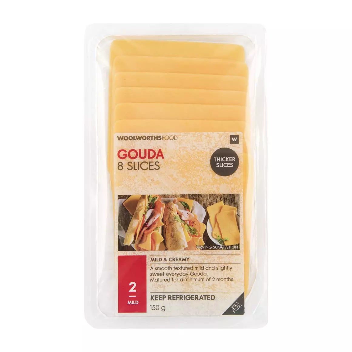 Sliced Gouda 150g Sliced Gouda 150g