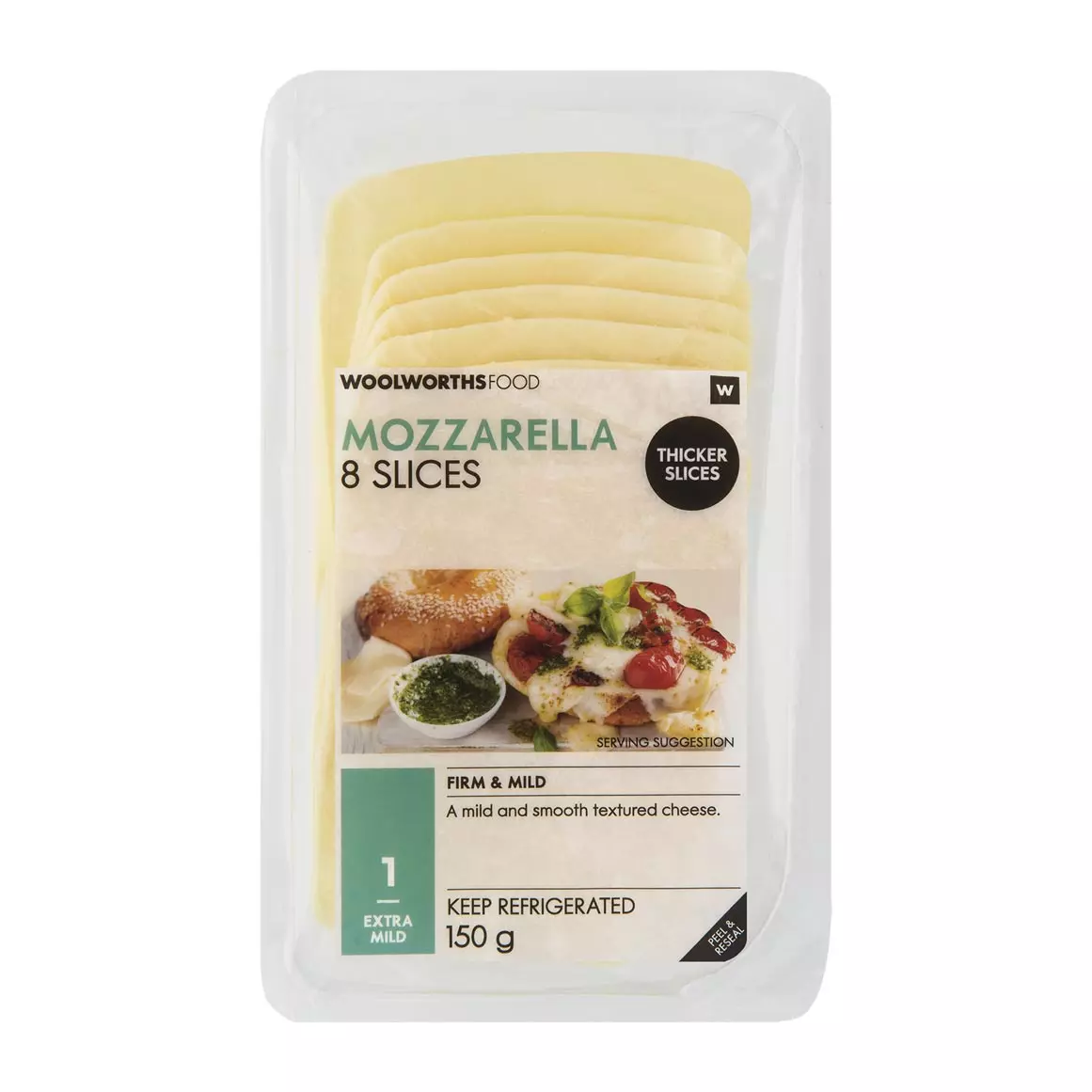 Mozzarella Cheese Slices 150g