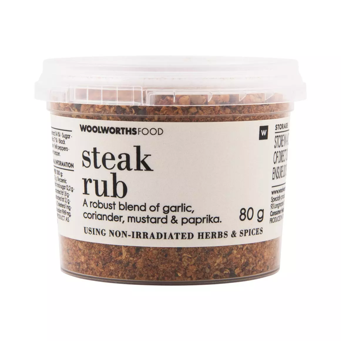 Steak Rub 80g Steak Rub 80g