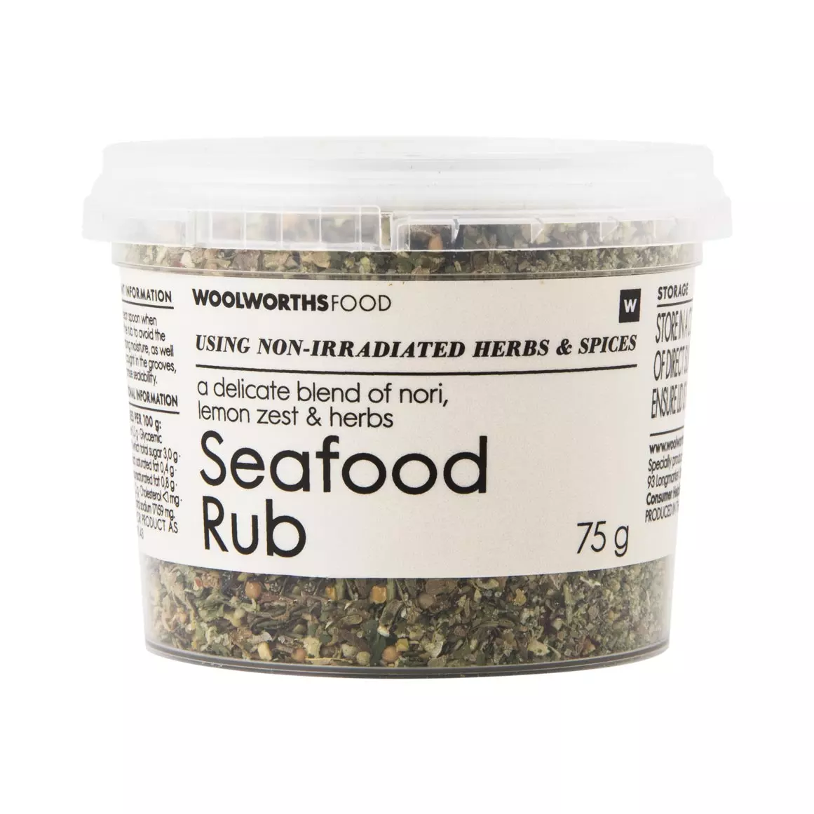 Seafood Rub 75g Seafood Rub 75g