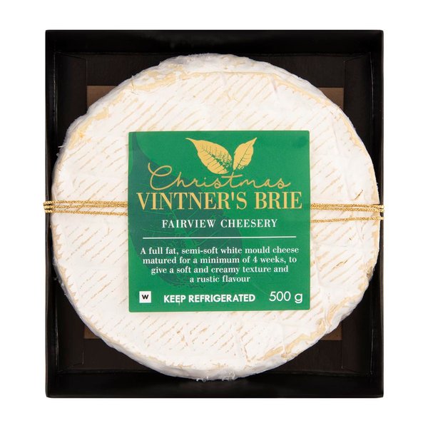 Christmas Vintner's Brie 500g Christmas Vintner's Brie 500g