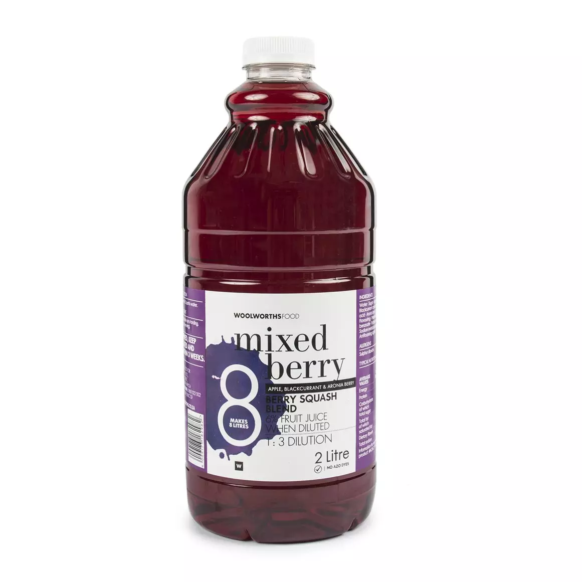 Mixed Berry Squash Blend 2L Mixed Berry Squash Blend 2L