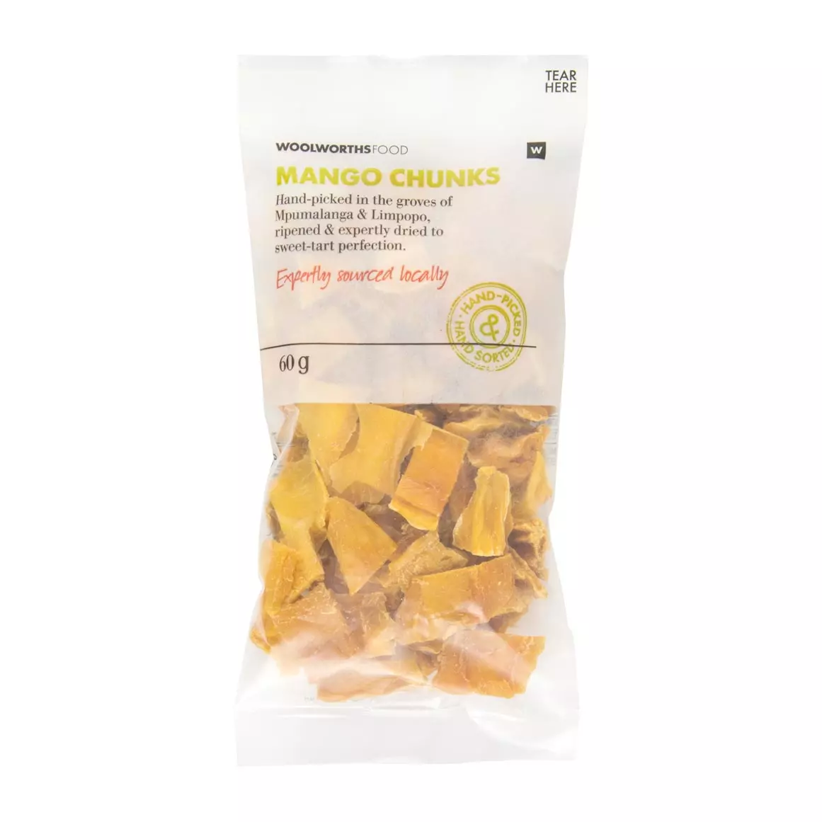 Mango Chunks Dried Fruit 60g Mango Chunks Dried Fruit 60g