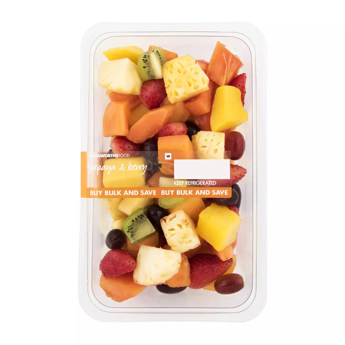 Bulk Papaya & Berry Fruit Salad 860g Bulk Papaya & Berry Fruit Salad 860g