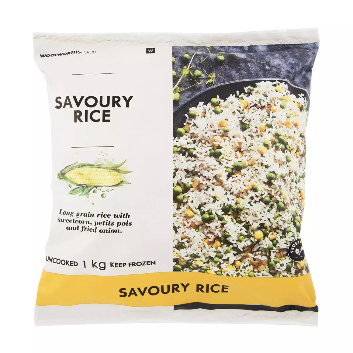 Frozen Savoury Rice 1kg Frozen Savoury Rice 1kg