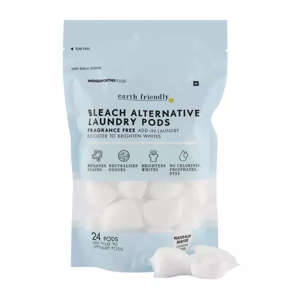 Earth Friendly Bleach Alternative Laundry Pods 24pk Earth Friendly Bleach Alternative Laundry Pods 24pk