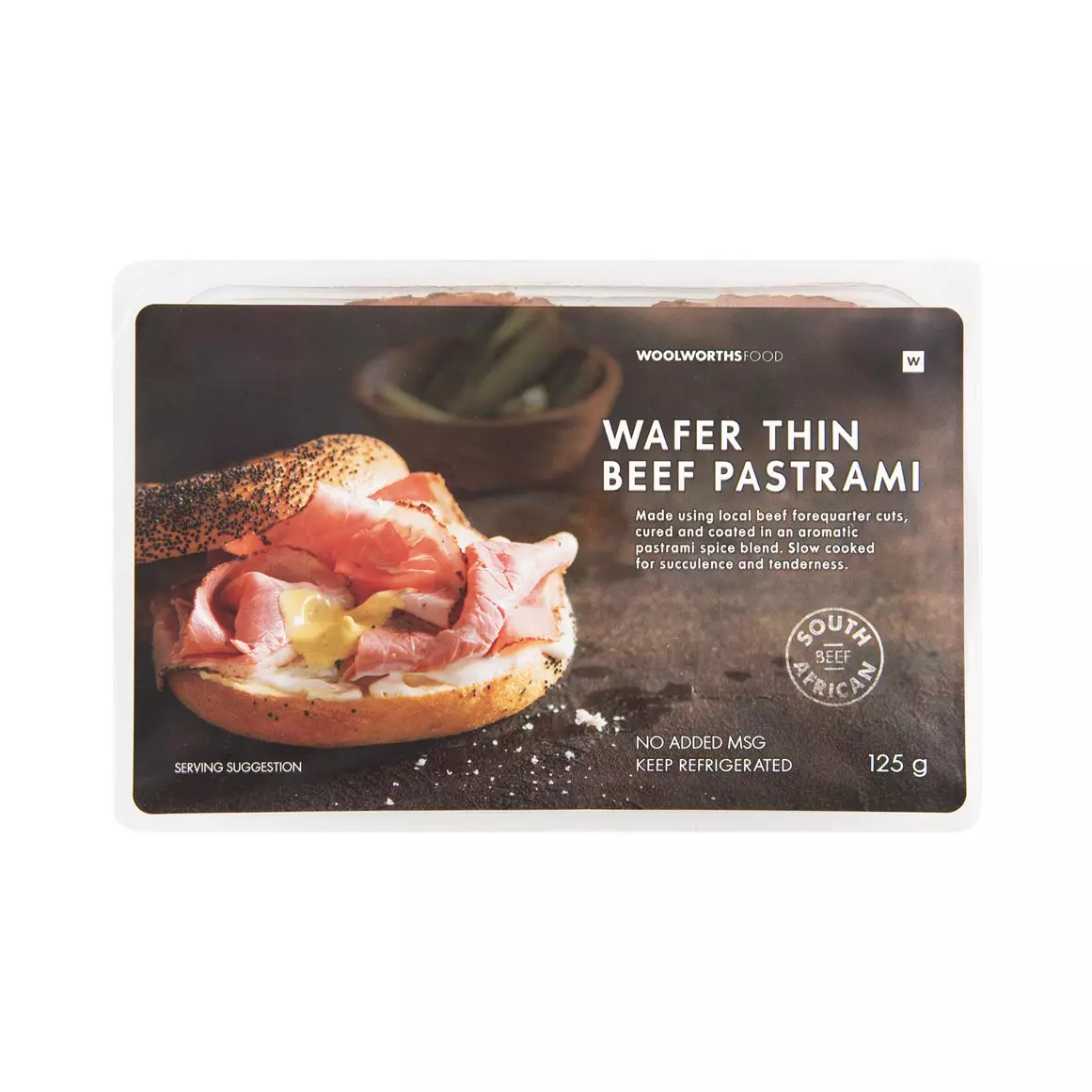 Wafer Thin Beef Pastrami 125g Wafer Thin Beef Pastrami 125g
