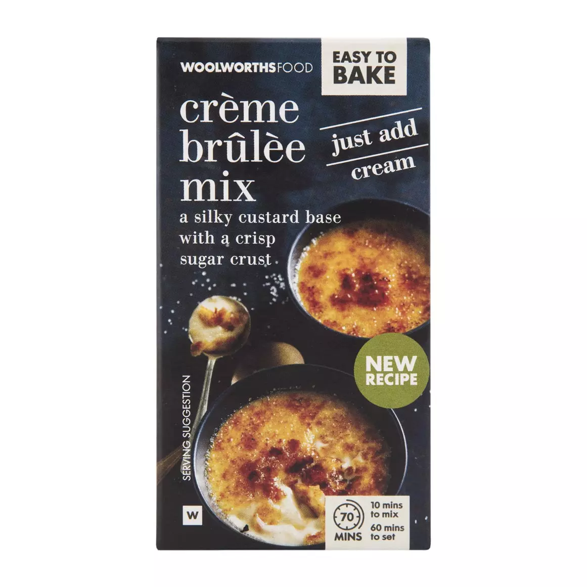 Easy To Bake Cr猫me Br没l茅e Mix Dessert 120g Easy To Bake Cr猫me Br没l茅e Mix Dessert 120g