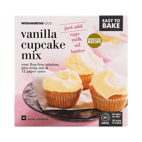 Easy To Bake Vanilla Cupcake Mix 680g