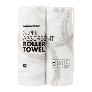 Super Absorbent 2 Ply Printed Roller Towel 2pk Super Absorbent 2 Ply Printed Roller Towel 2pk
