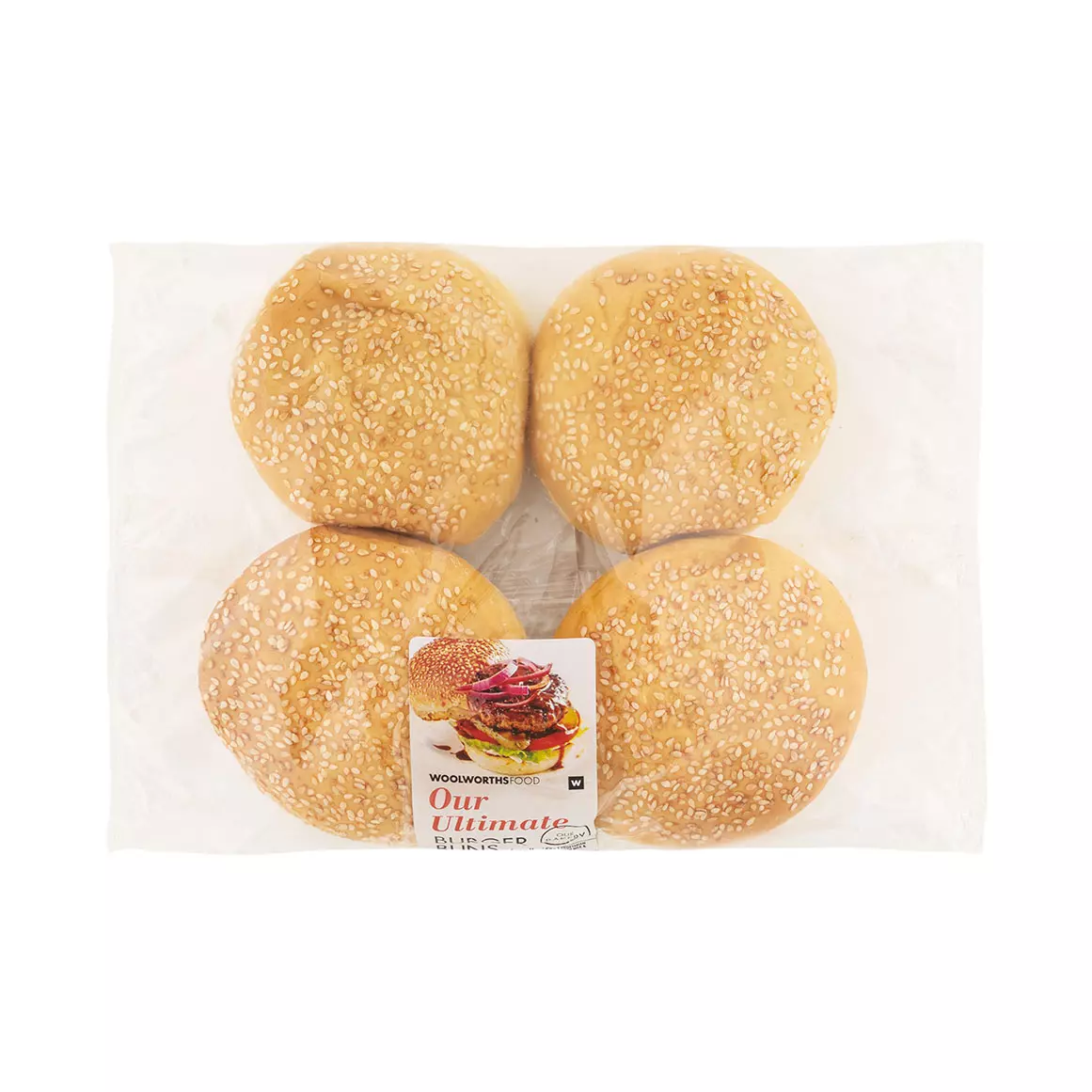 Our Ultimate Burger Buns 4x80g Our Ultimate Burger Buns 4x80g