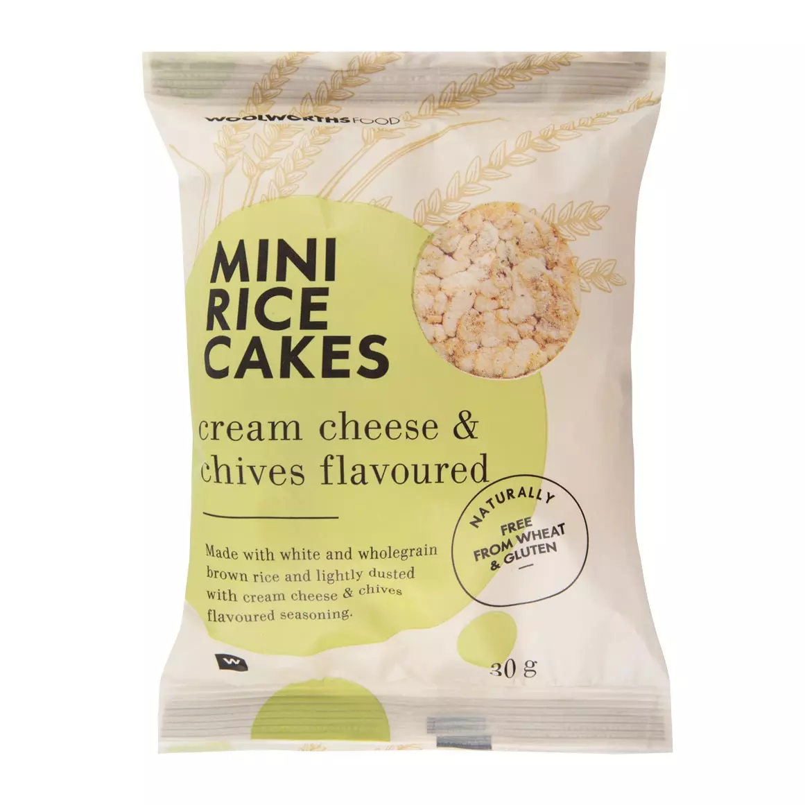 Cream Cheese and Chives Flavoured Mini Rice Cakes 30g