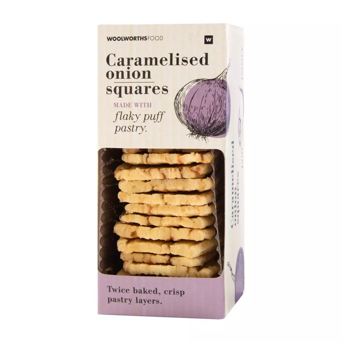 Caramelised Onion Squares 150g
