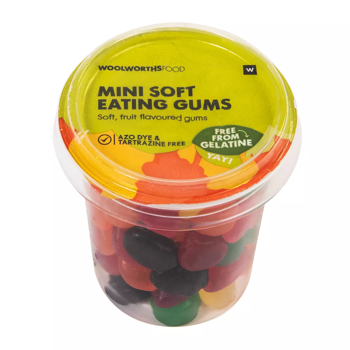 Gelatine Free Mini Soft Eating Gums 100g Gelatine Free Mini Soft Eating Gums 100g