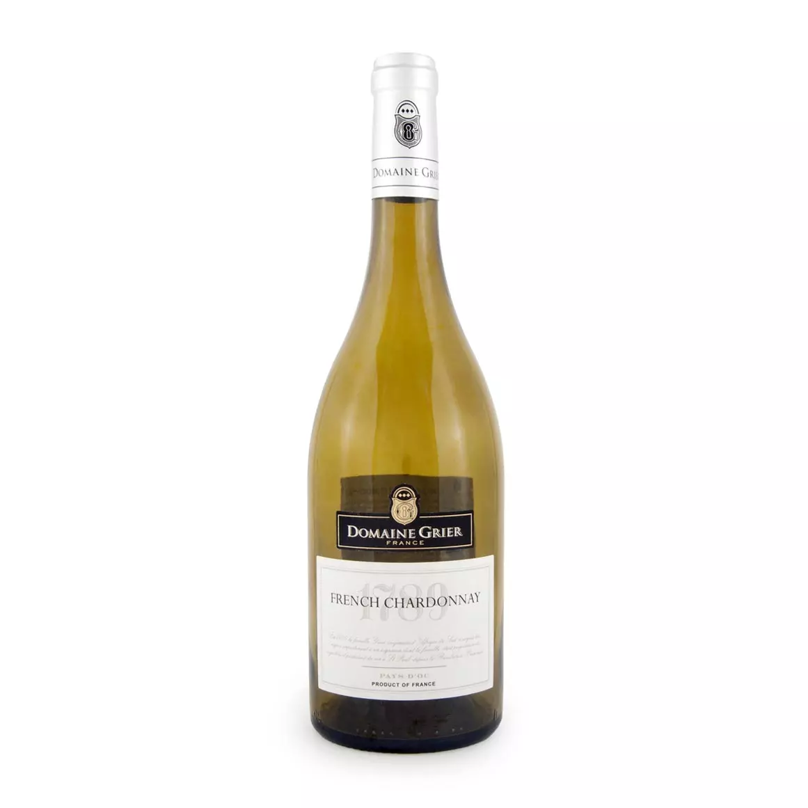 Domaine Grier French Chardonnay 750ml Domaine Grier French Chardonnay 750ml