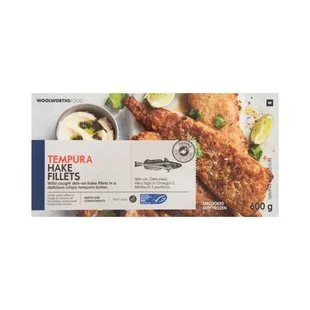 Frozen Tempura Hake Fillets 600g Frozen Tempura Hake Fillets 600g