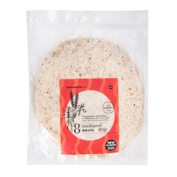 Multiseed Wraps 8x54g