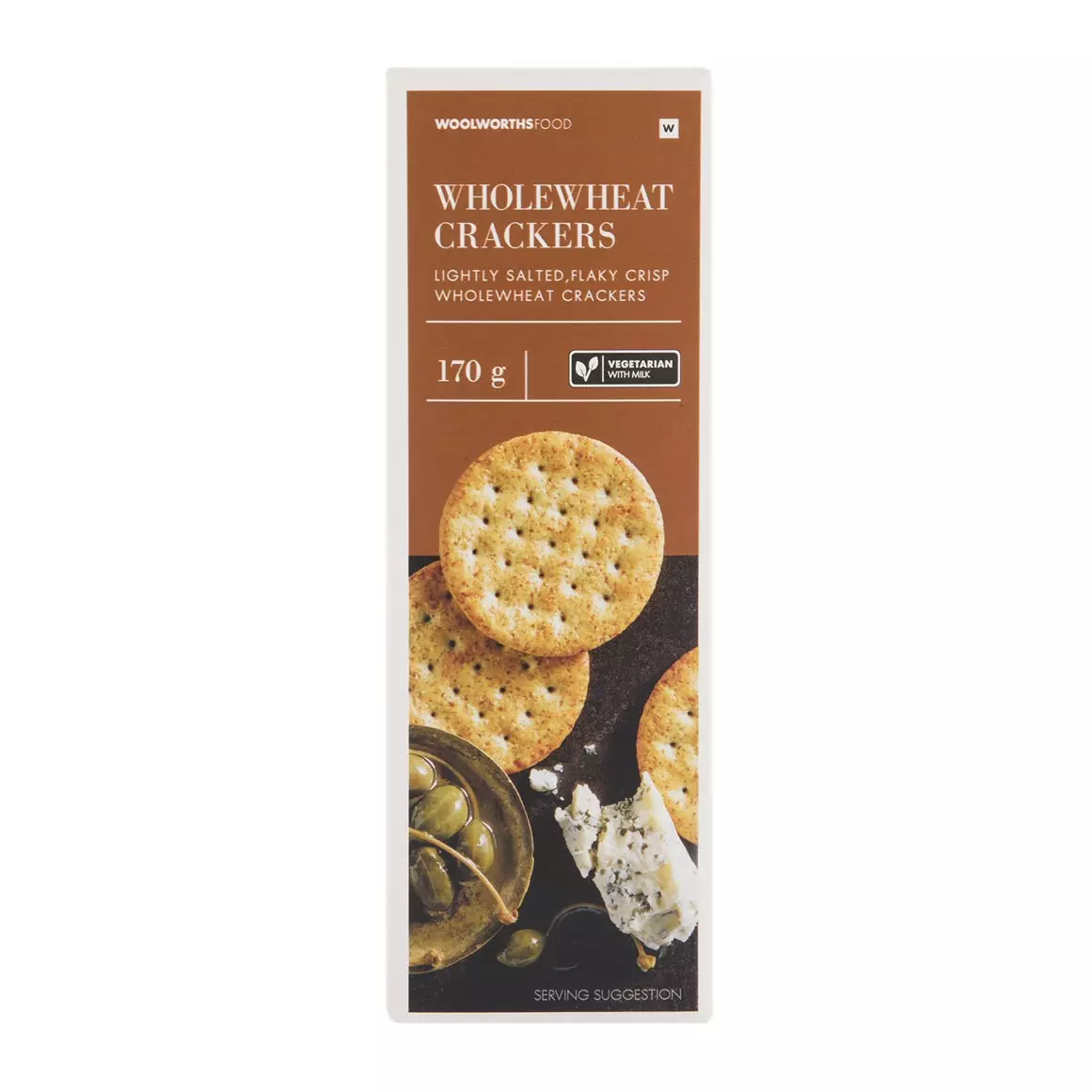 Wholewheat Crackers 170g Wholewheat Crackers 170g