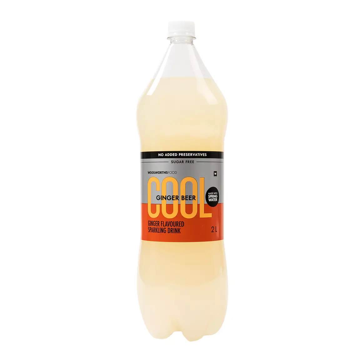 Sugar Free Ginger Flavoured Sparkling Drink 2L