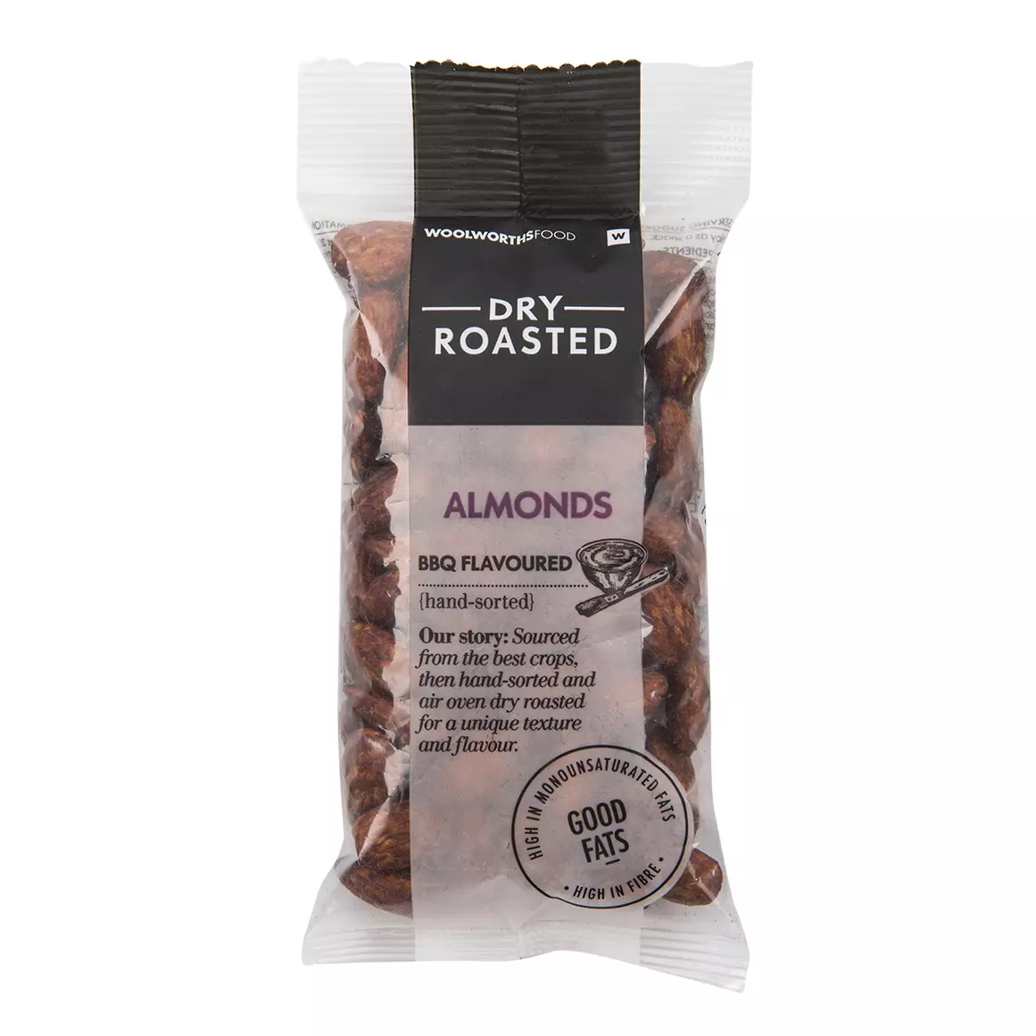 Dry Roasted BBQ Flavoured Almonds 100g Dry Roasted BBQ Flavoured Almonds 100g