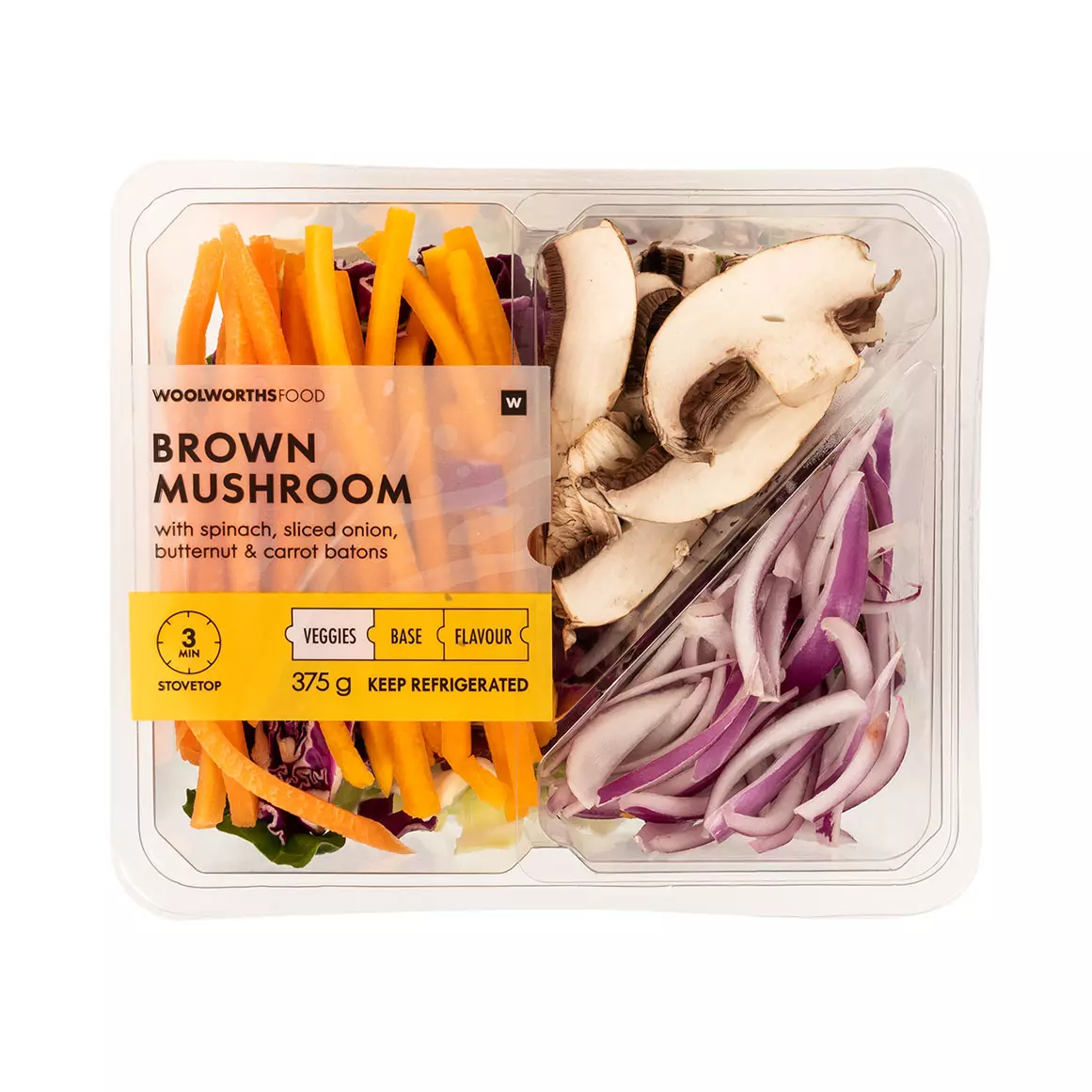 Brown Mushroom Stir-Fry Mix 375g
