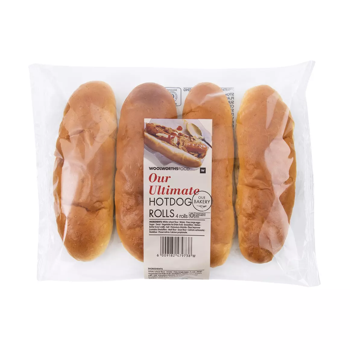 Our Ultimate Hotdog Rolls 4pk Our Ultimate Hotdog Rolls 4pk