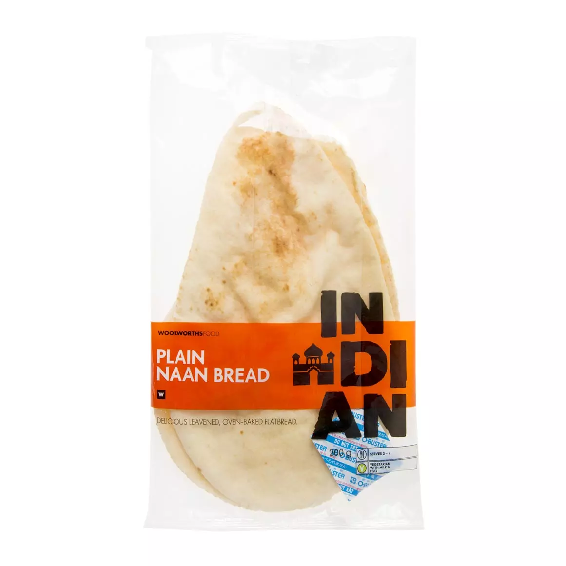 Indian Plain Naan Bread 200g Indian Plain Naan Bread 200g