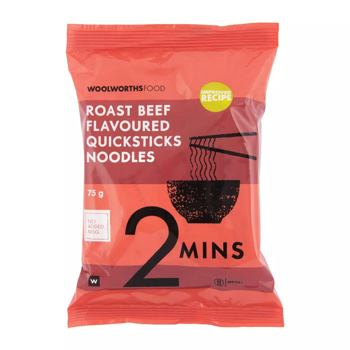 Roast Beef Flavoured Quicksticks Noodles 75g Roast Beef Flavoured Quicksticks Noodles 75g