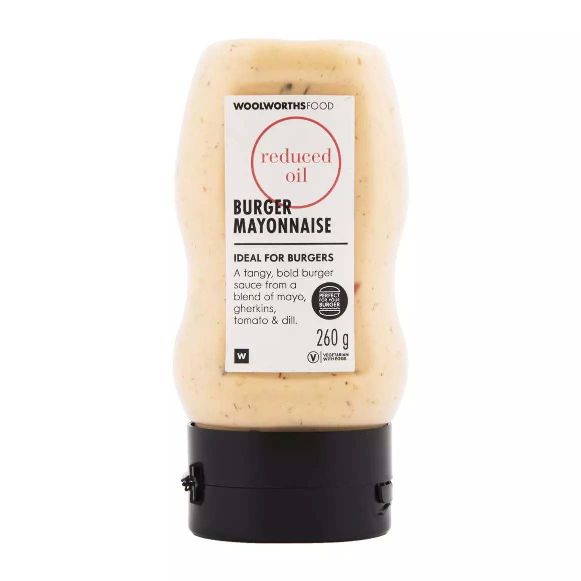 Reduced Oil Burger Mayonnaise 260g Reduced Oil Burger Mayonnaise 260g