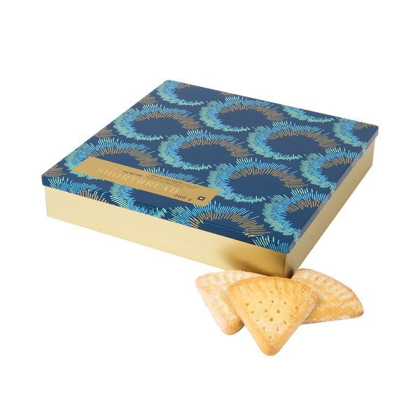 All Butter Shortbread in Blue and Gold Tin 500g All Butter Shortbread in Blue and Gold Tin 500g