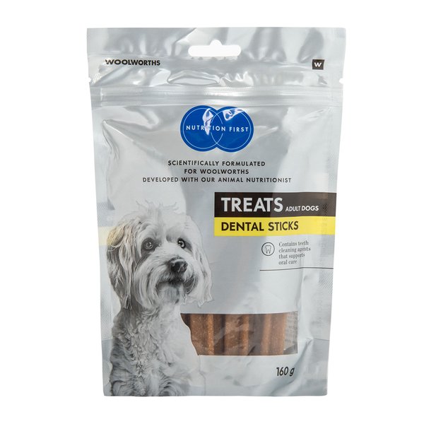 Nutrition First Nutrition First Dental Sticks for Adult Dogs 160g Nutrition First Nutrition First Dental Sticks for Adult Dogs 160g