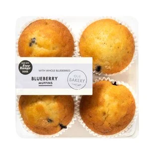 Blueberry Muffins 4pk Blueberry Muffins 4pk