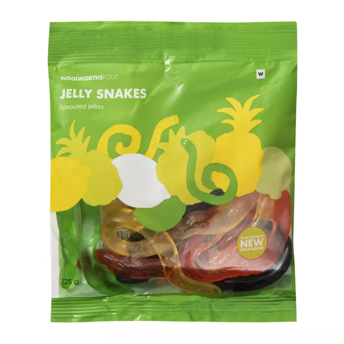 Flavoured Jelly Snakes 125g Flavoured Jelly Snakes 125g