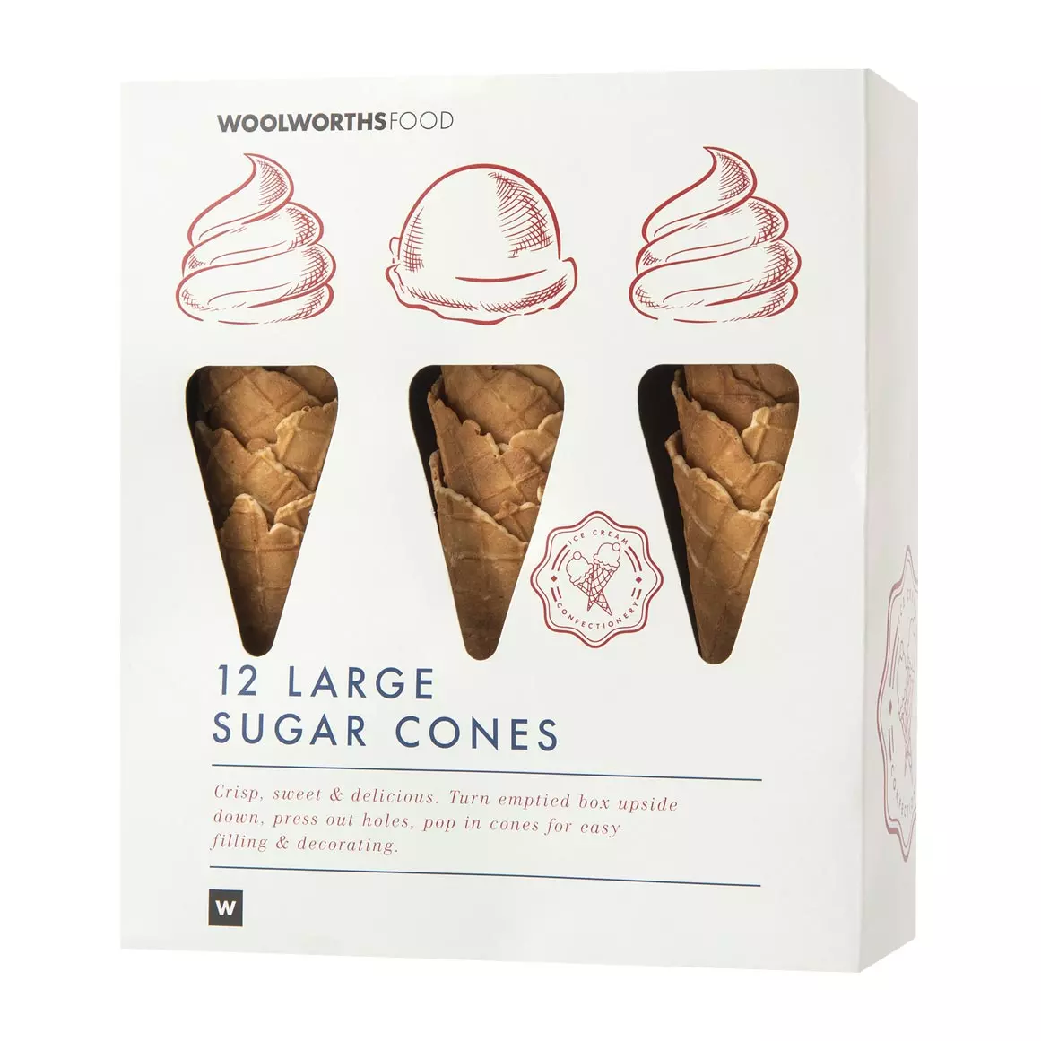 Large Sugar Cones 12 pk Large Sugar Cones 12 pk