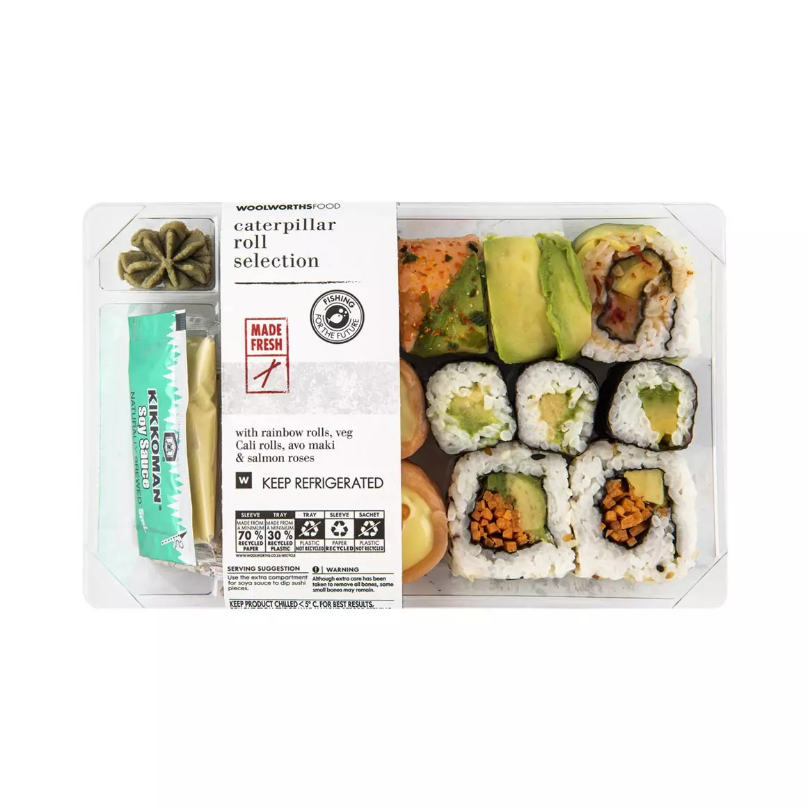 Sushi Caterpillar Roll Selection 270g Sushi Caterpillar Roll Selection 270g