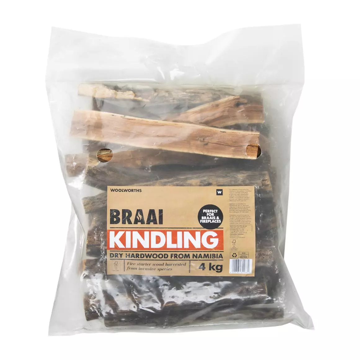 Kindling Namibian Braai Wood 4kg Kindling Namibian Braai Wood 4kg
