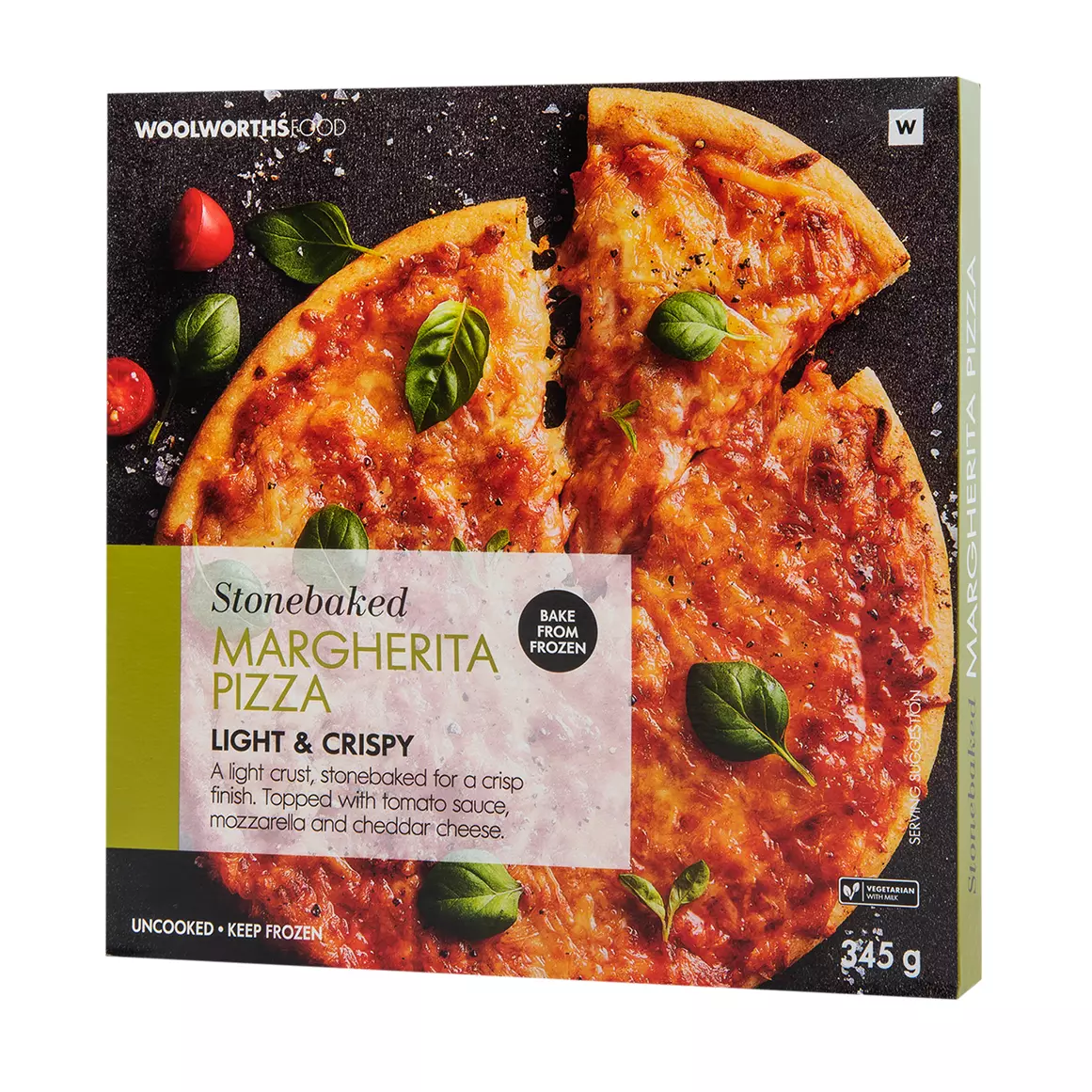 Frozen Stonebaked Margherita Pizza 345g Frozen Stonebaked Margherita Pizza 345g