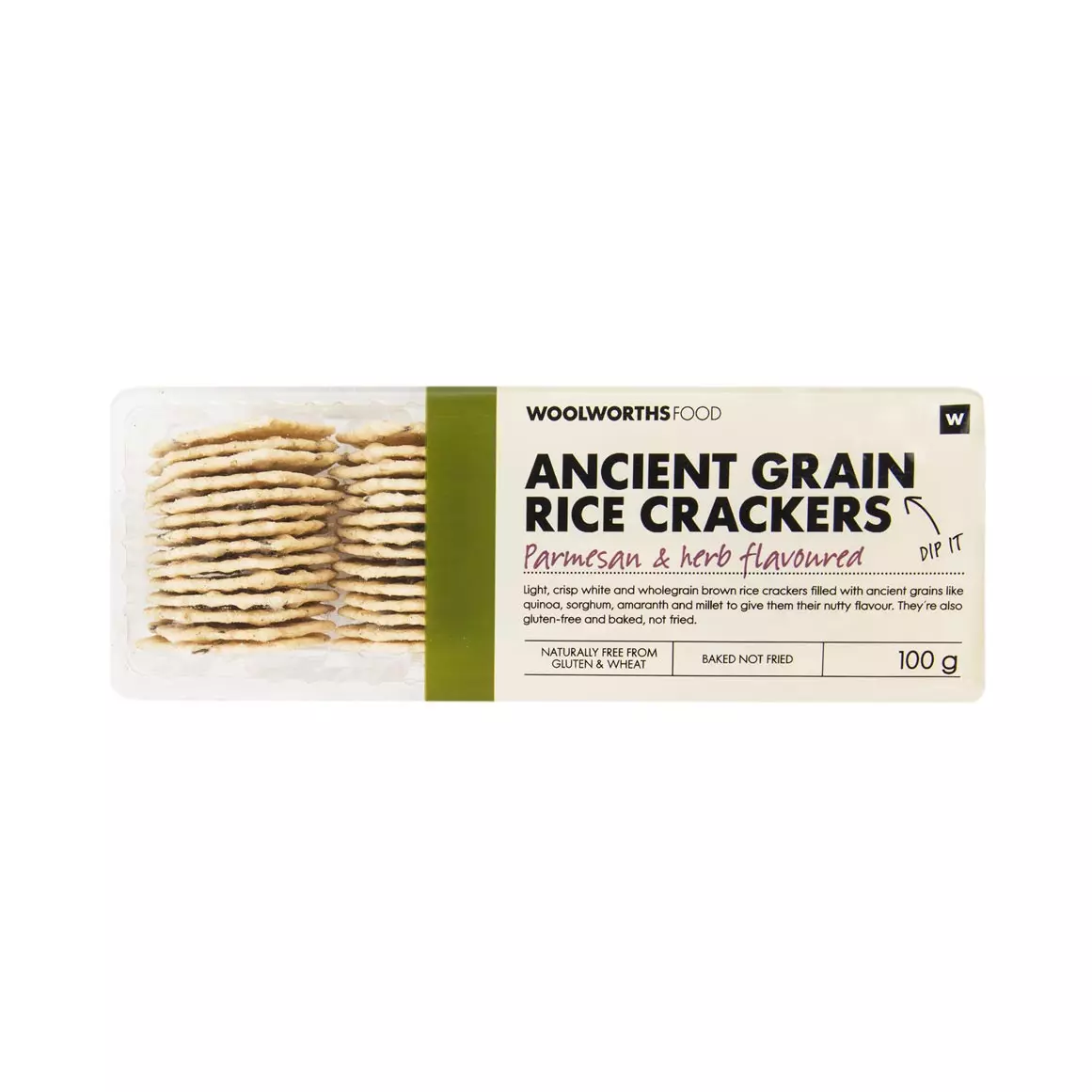 Ancient Grain Rice Crackers 100g