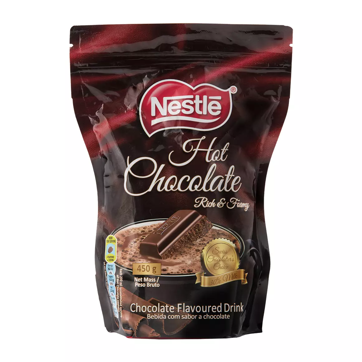 Nestlé Hot Chocolate Refill 450g Nestlé Hot Chocolate Refill 450g