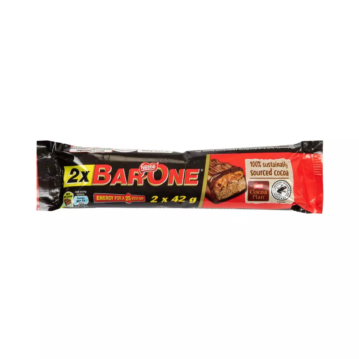 Nestlé Bar-One Milk Chocolate Bars 2x42g Nestlé Bar-One Milk Chocolate Bars 2x42g