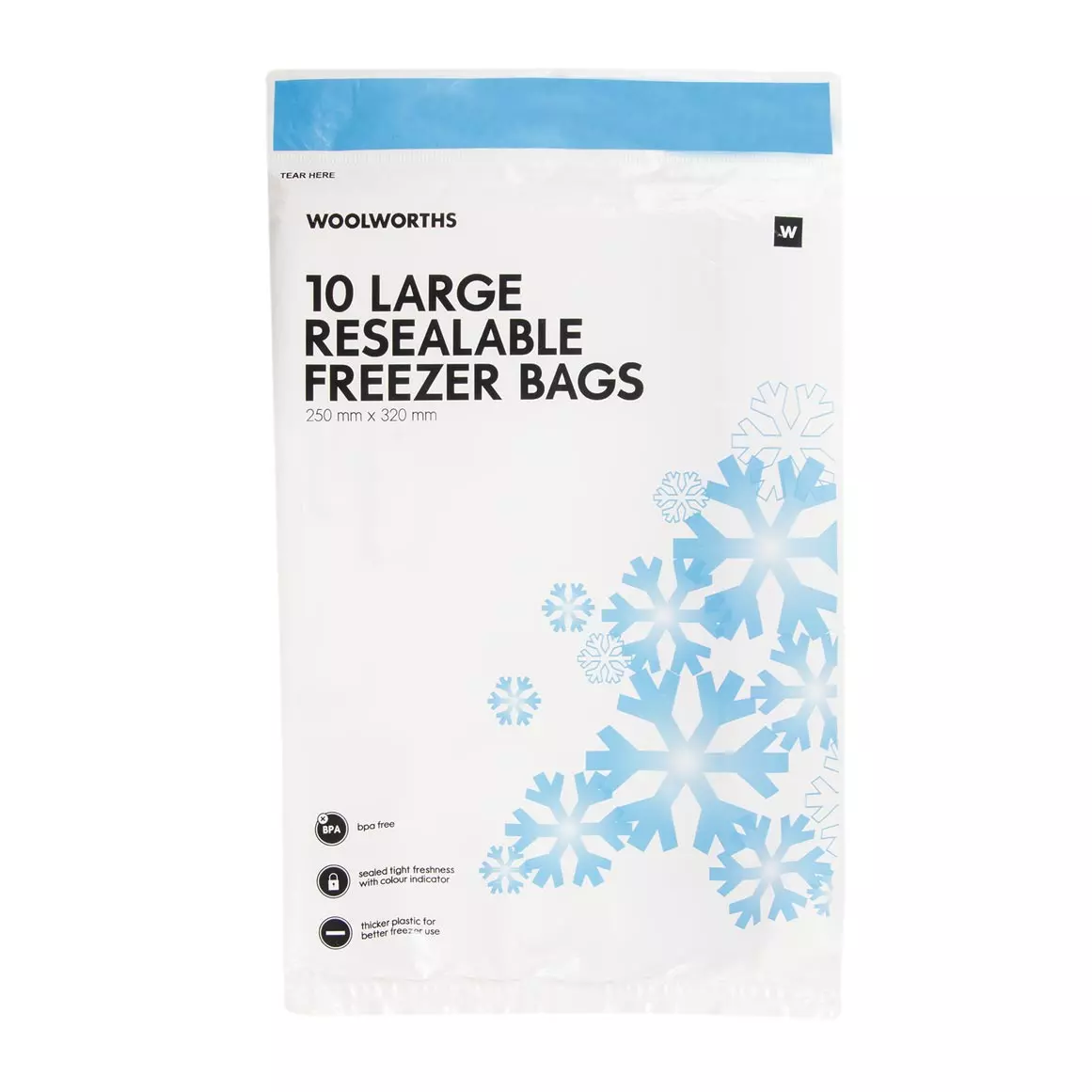 Large Resealable Freezer Bags 10pk Large Resealable Freezer Bags 10pk