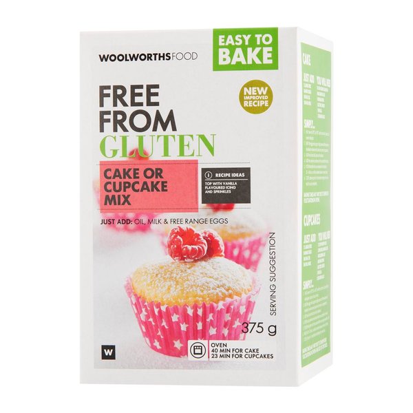 Gluten Free Vanilla Cake Mix 375g
