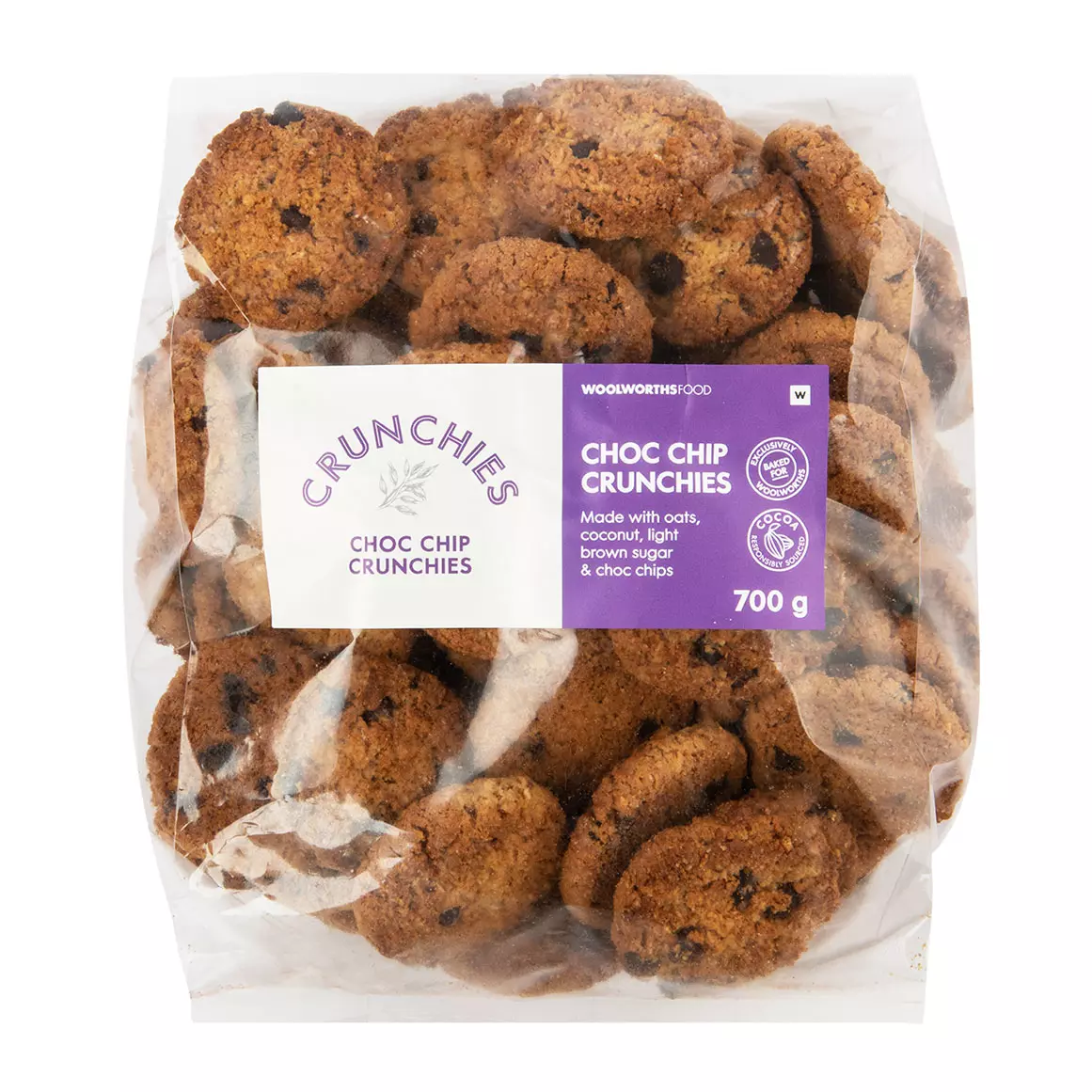 Bulk Choc Chip Crunchies 700g Bulk Choc Chip Crunchies 700g