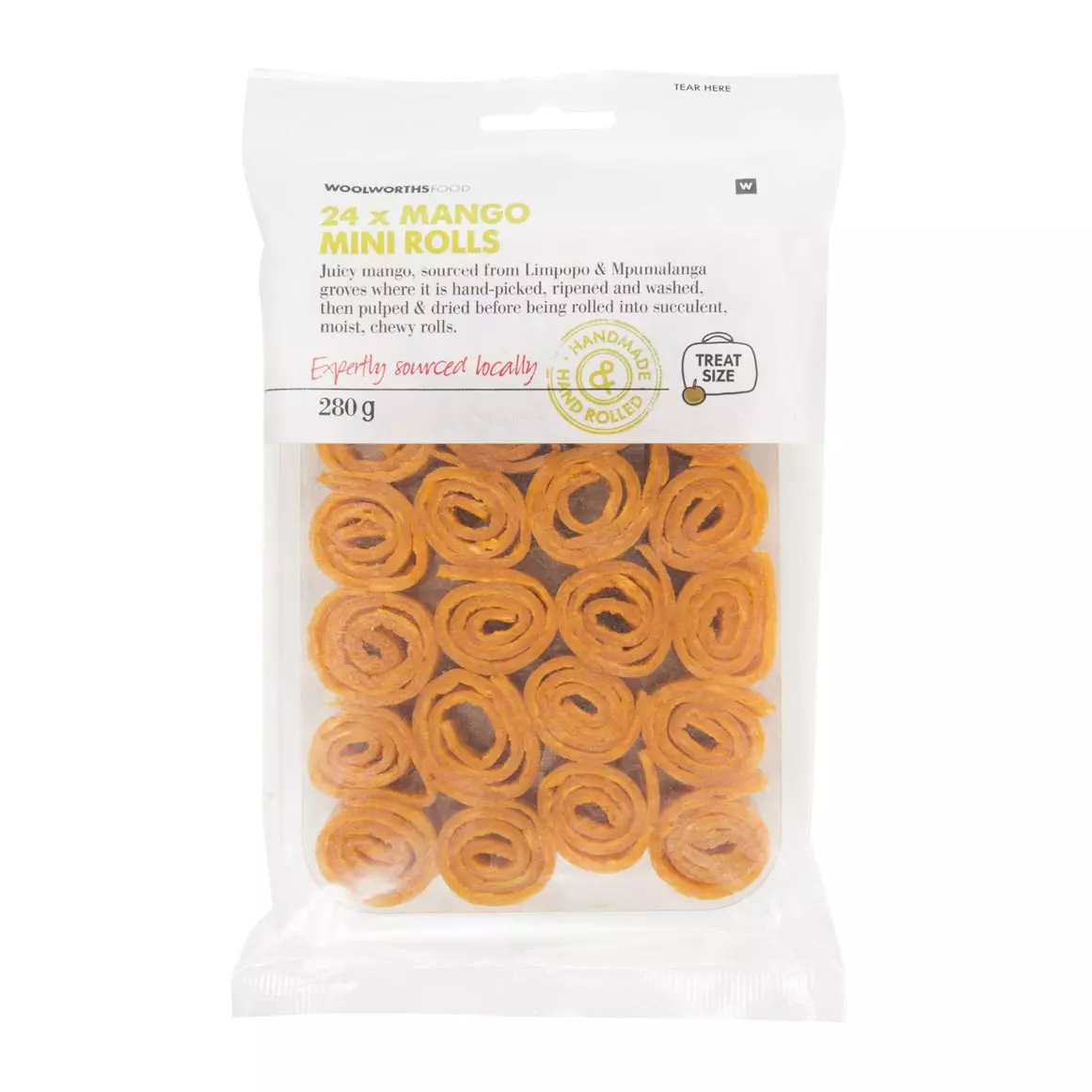 Mini Mango Rolls 24 pcs Mini Mango Rolls 24 pcs