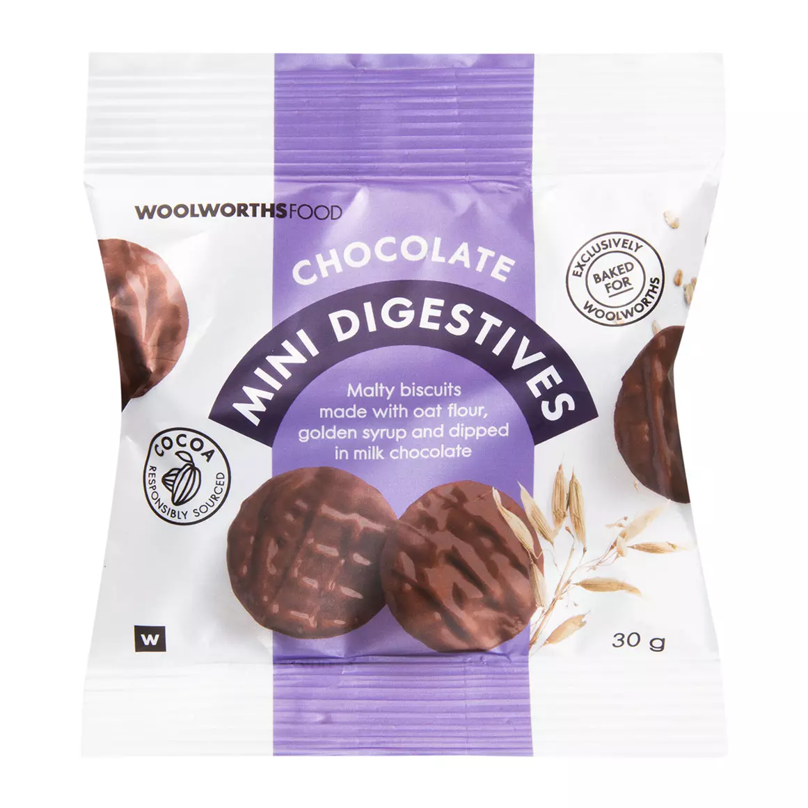 Mini Chocolate Digestives 30g