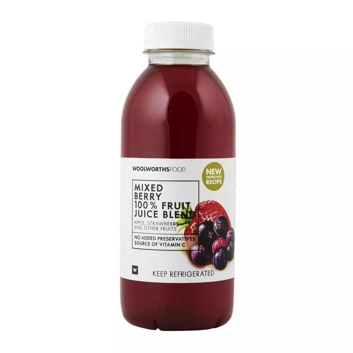 100% Mixed Berry Fruit Juice Blend 500ml
