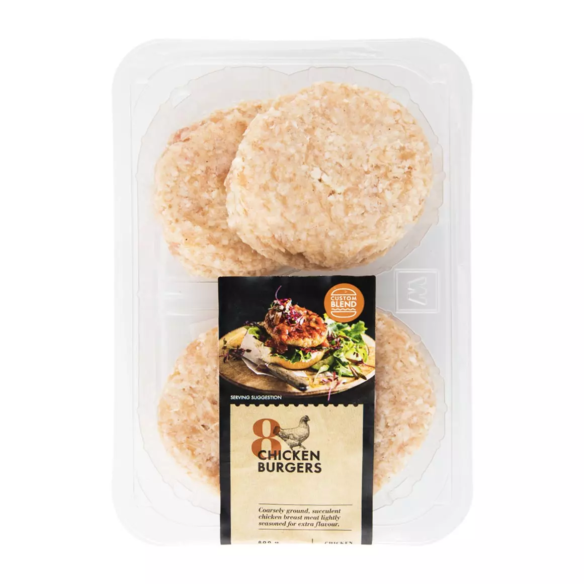 Chicken Burgers 8pk Chicken Burgers 8pk
