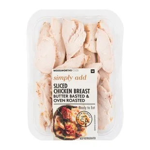 Sliced Butter Basted Chicken Breast 140g