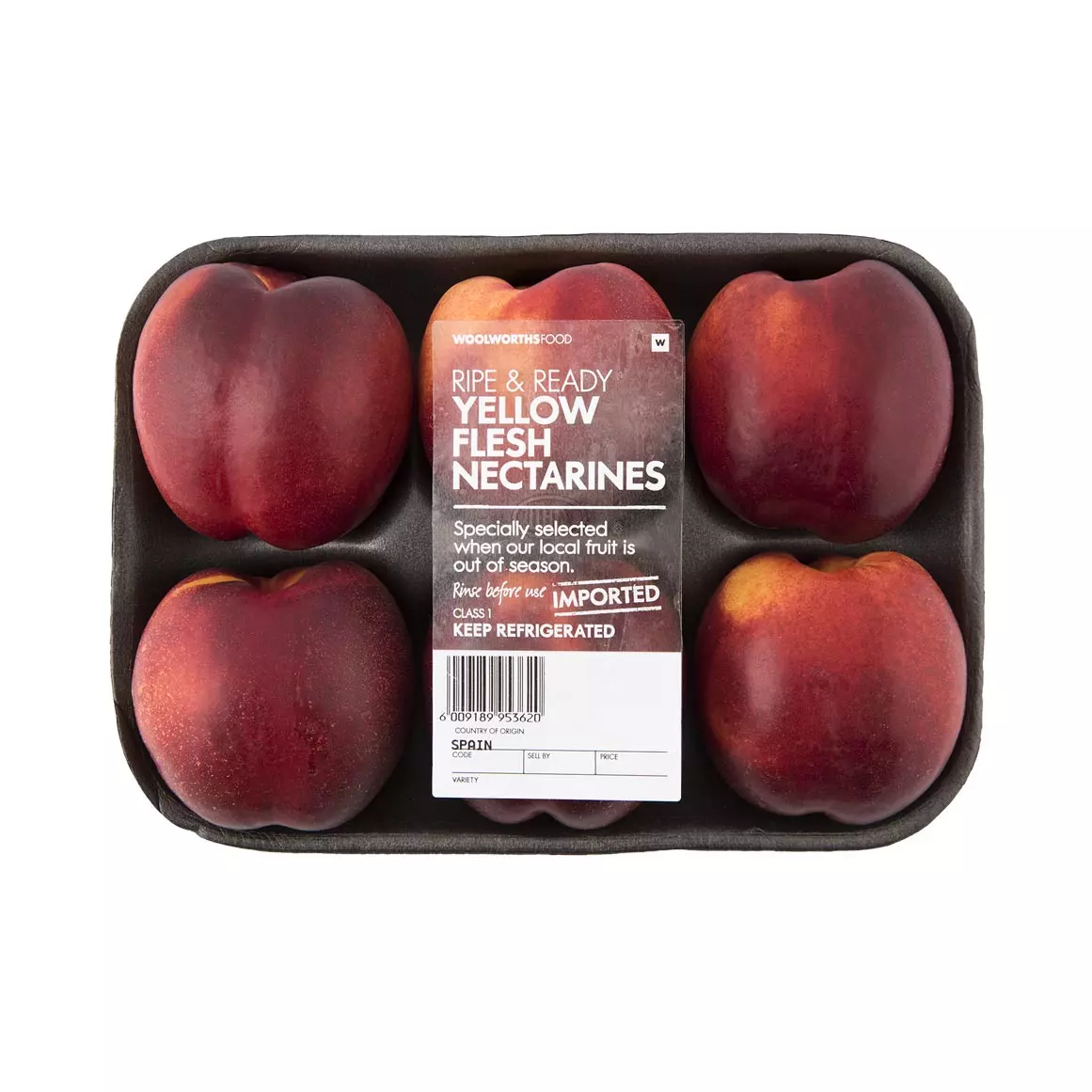 Imported Ripe & Ready Yellow Flesh Nectarines 6pk Imported Ripe & Ready Yellow Flesh Nectarines 6pk